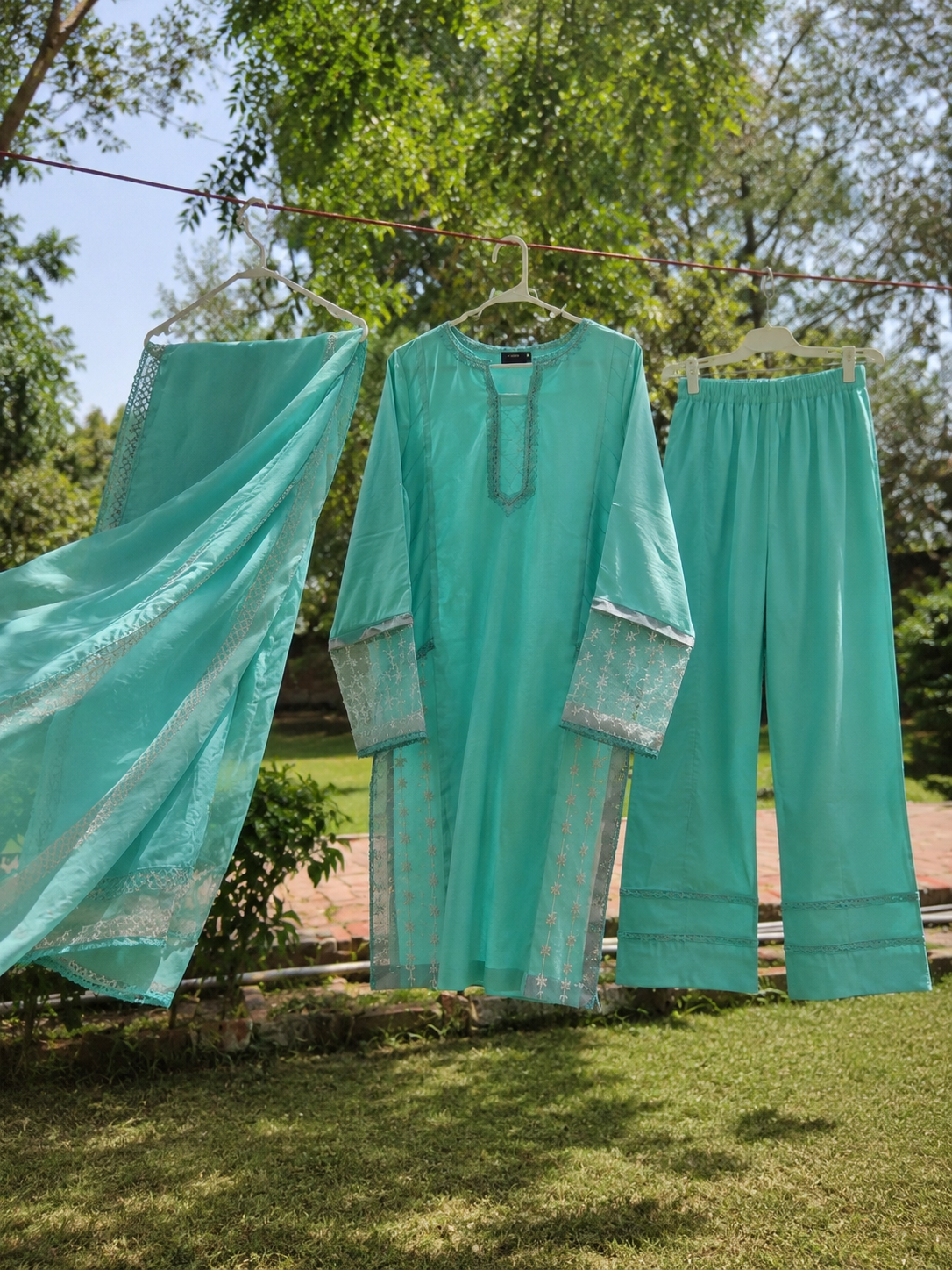 Turquise — 3 Piece Suit