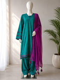 Bottle Green — Embellished 3 Piece Suit