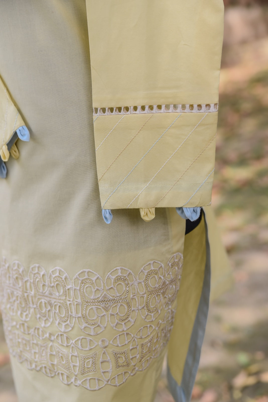 Raven Rose Embroidered 3 Piece Suit